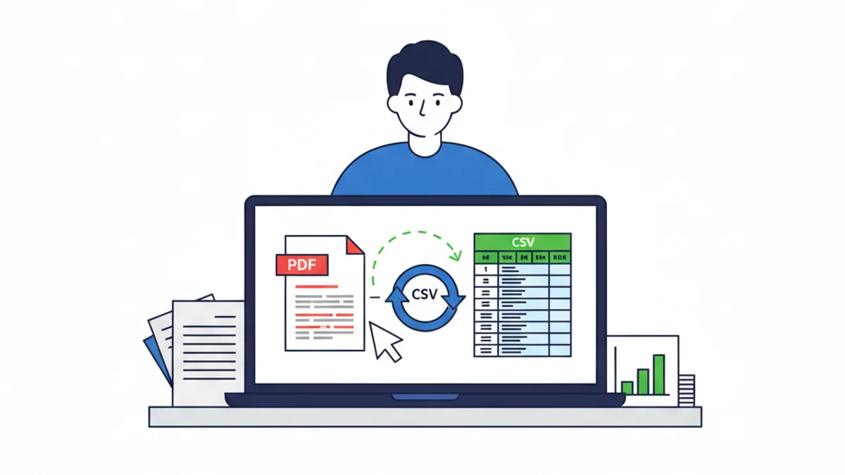 How to Convert HSBC Bank Statements to CSV