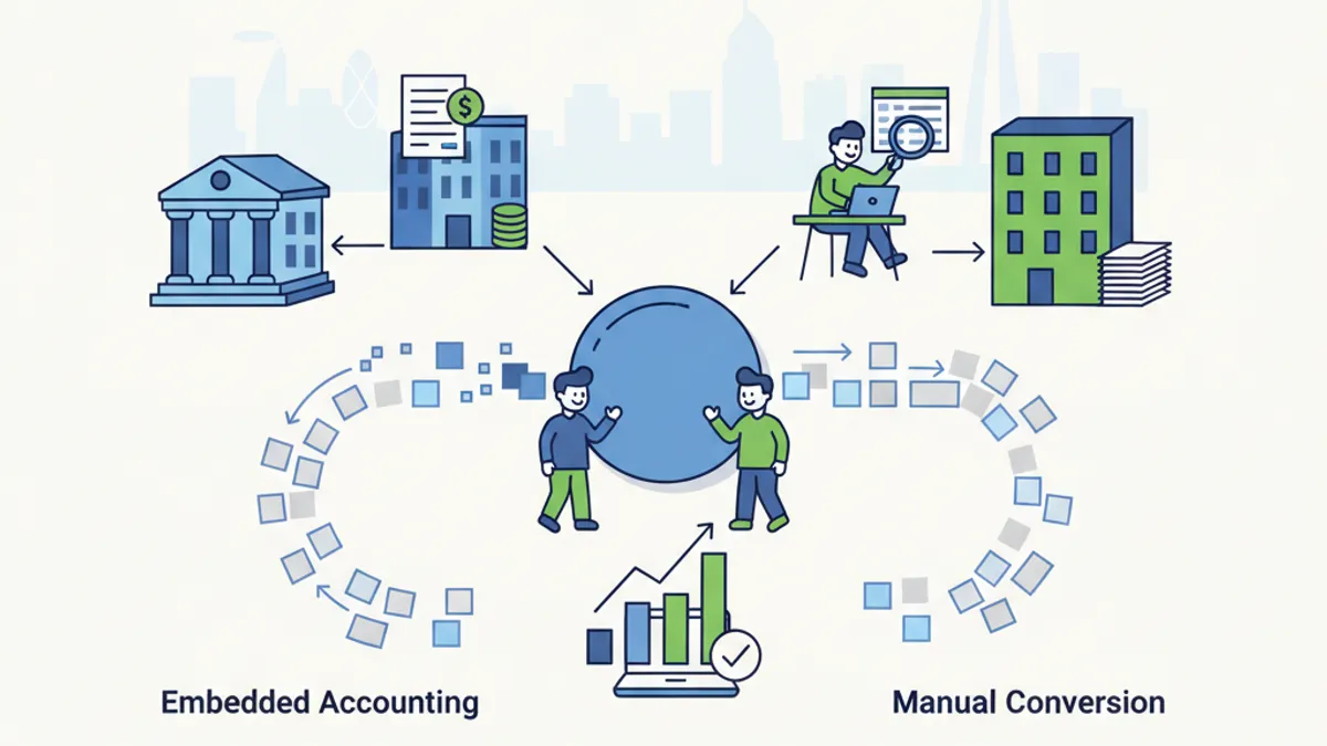 Embedded Accounting vs Manual Bank Statement Conversion: What Small Businesses Need to Know